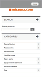 Mobile Screenshot of misauna.com
