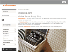 Tablet Screenshot of misauna.com